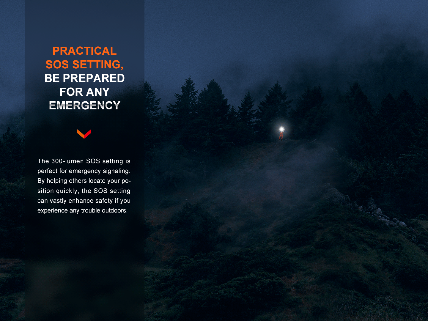 Fenix LR60R Rotary Switch Rechargeable Searchlight - 21000 Lumens Fenix Store