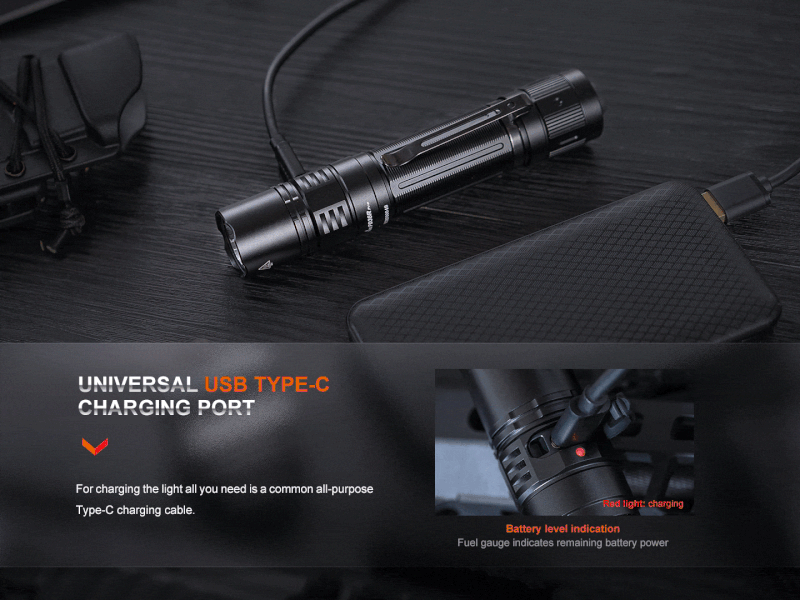 Fenix PD36R Pro 2800 Lumen Flashlight + FREE E03R V2 Keychain Light Fenix Store