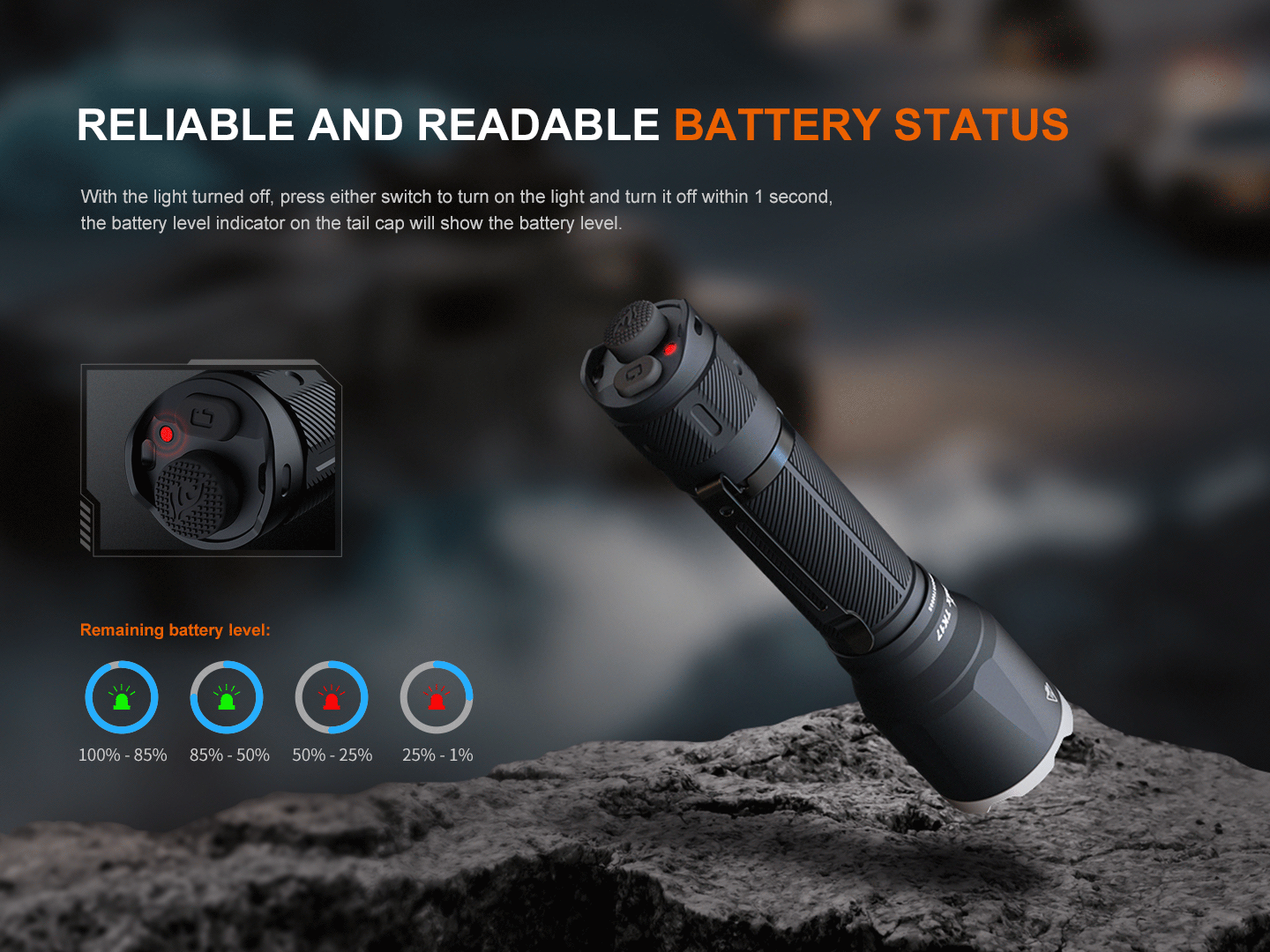 Fenix TK17 Dual Switch Tactical Flashlight Fenix Store