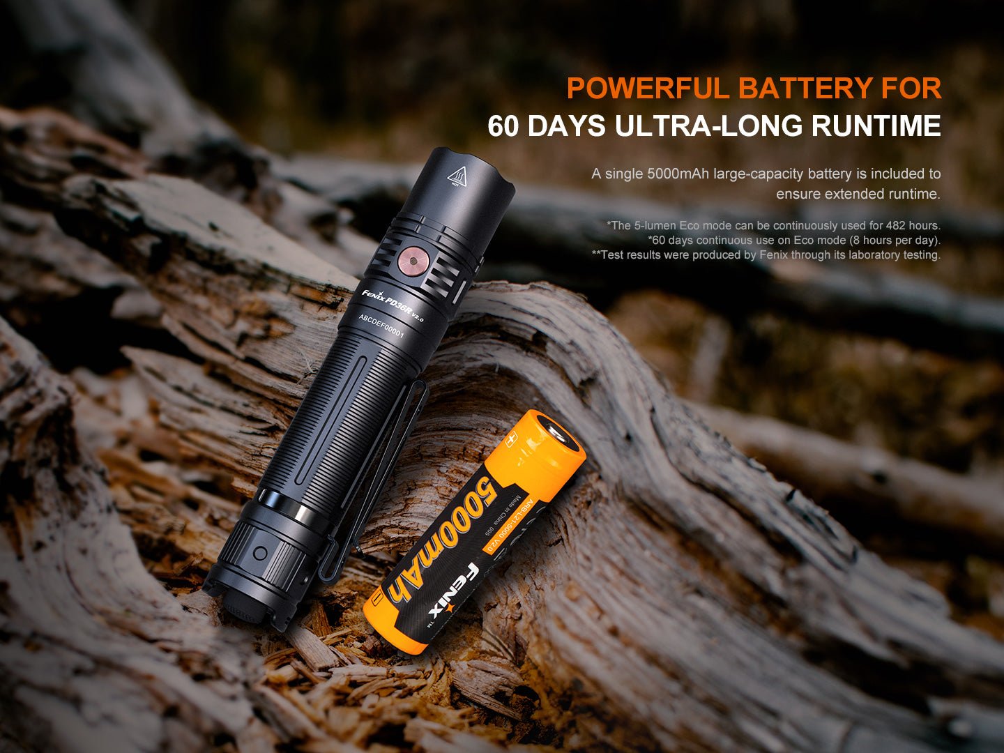 Fenix PD36R V2 Compact Rechargeable Tactical Flashlight - 1700 Lumens Fenix Store
