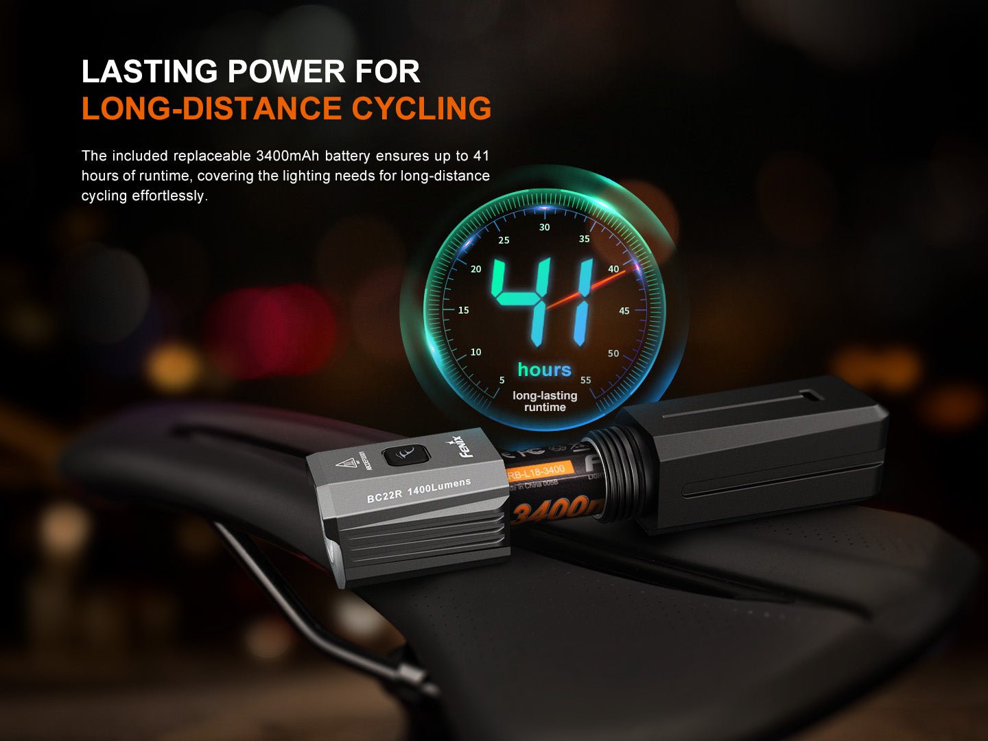 Fenix BC22R High-Performance Road Bike Light Fenix Store
