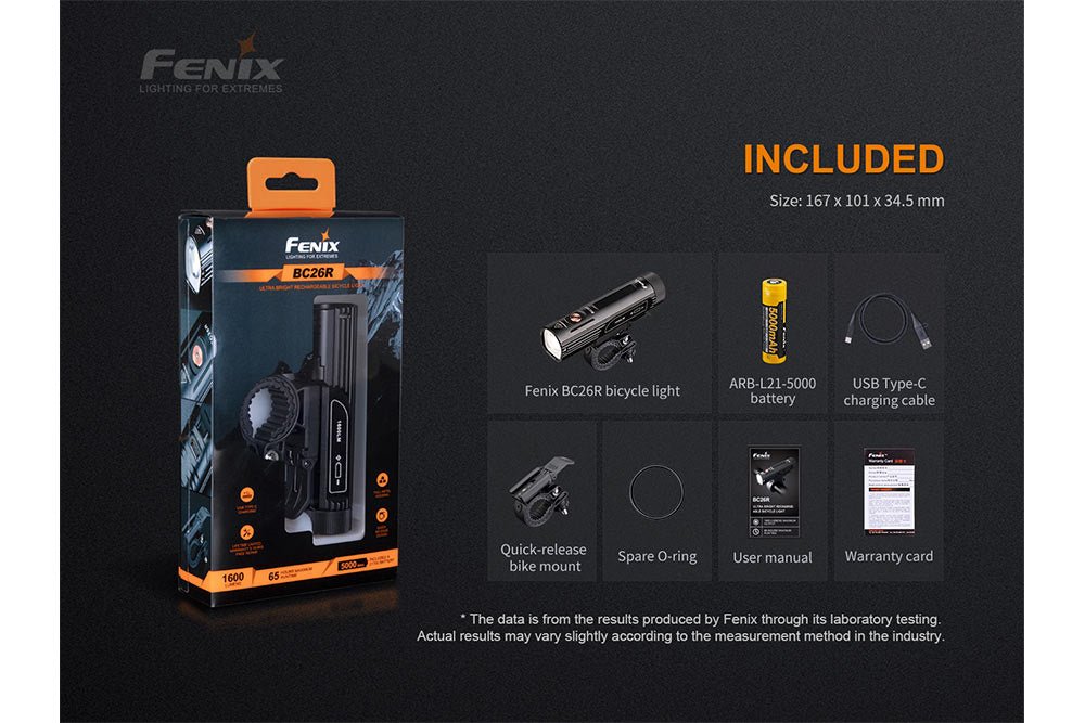 Fenix BC26R LED Bike Light Fenix Store