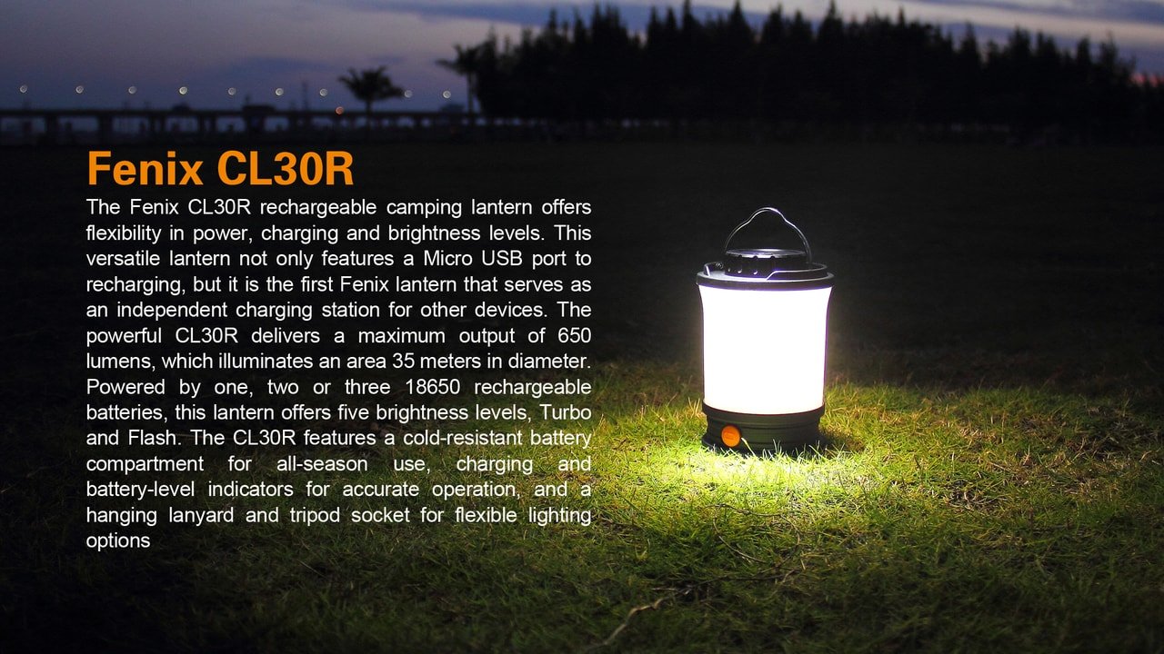 Fenix CL30R LED Camping Lantern Fenix Store