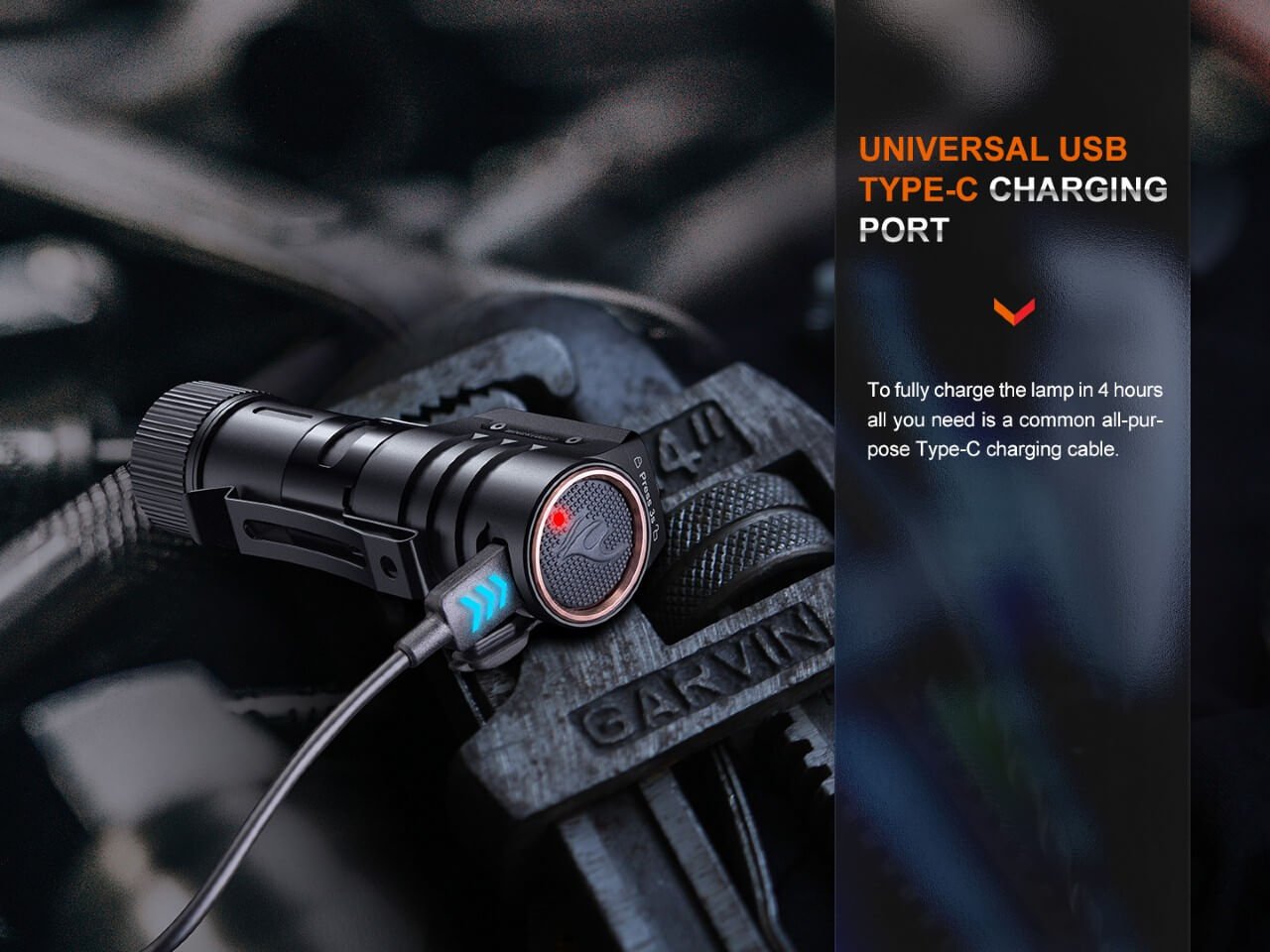 Fenix HM71R Rechargeable Industrial LED Headlamp Fenix Store