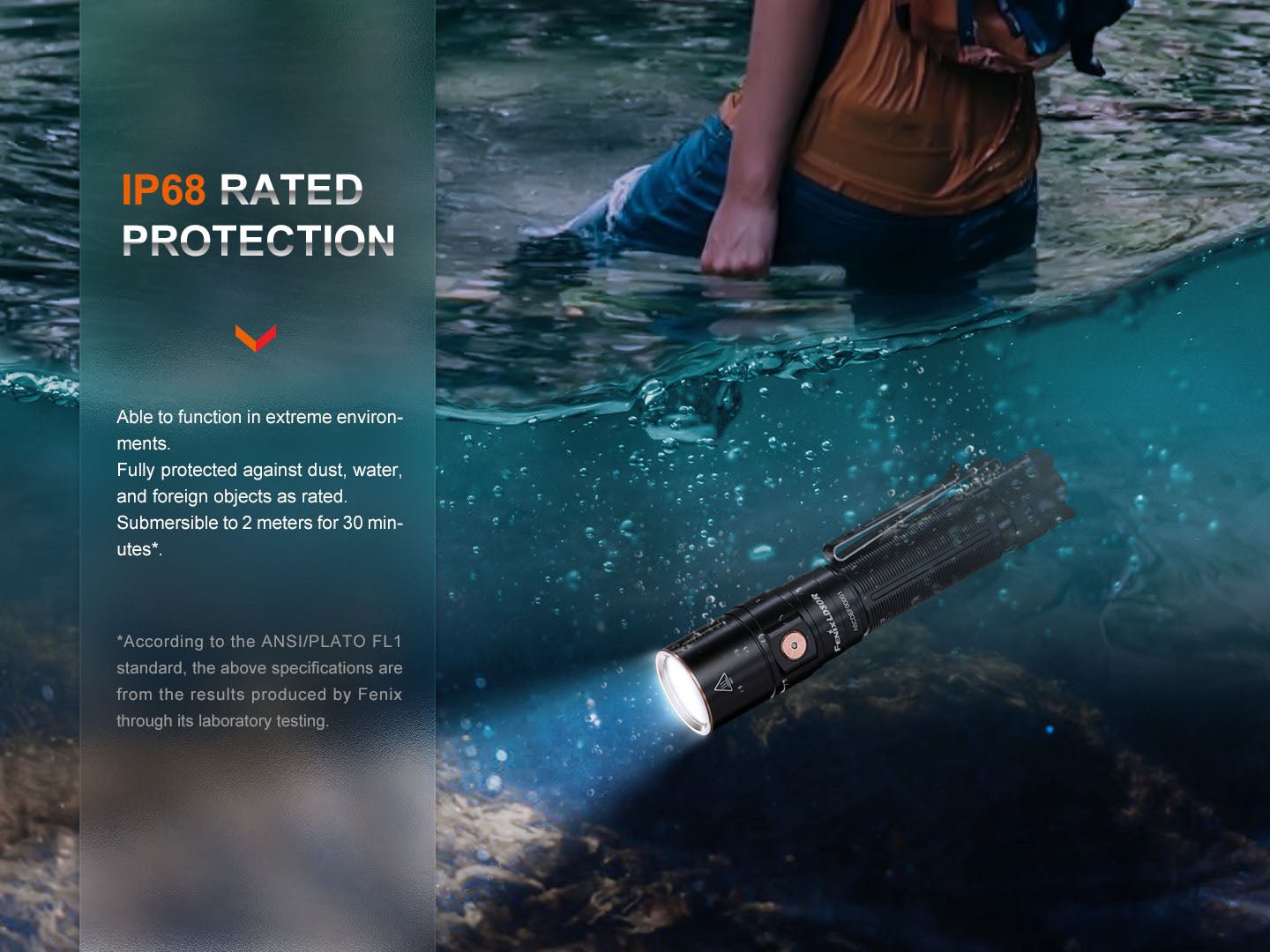 Fenix LD30R High-Performance Lightweight Flashlight Fenix Store