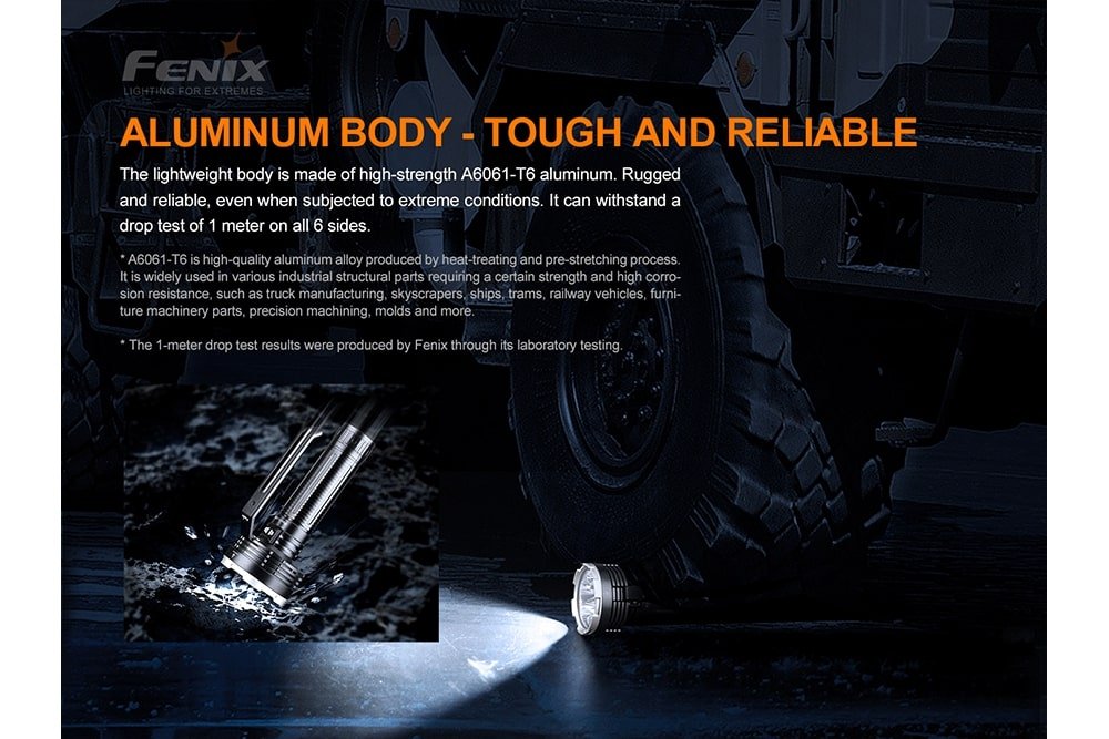 Fenix LR80R Rechargeable LED Searchlight - 18000 Lumens Fenix Store