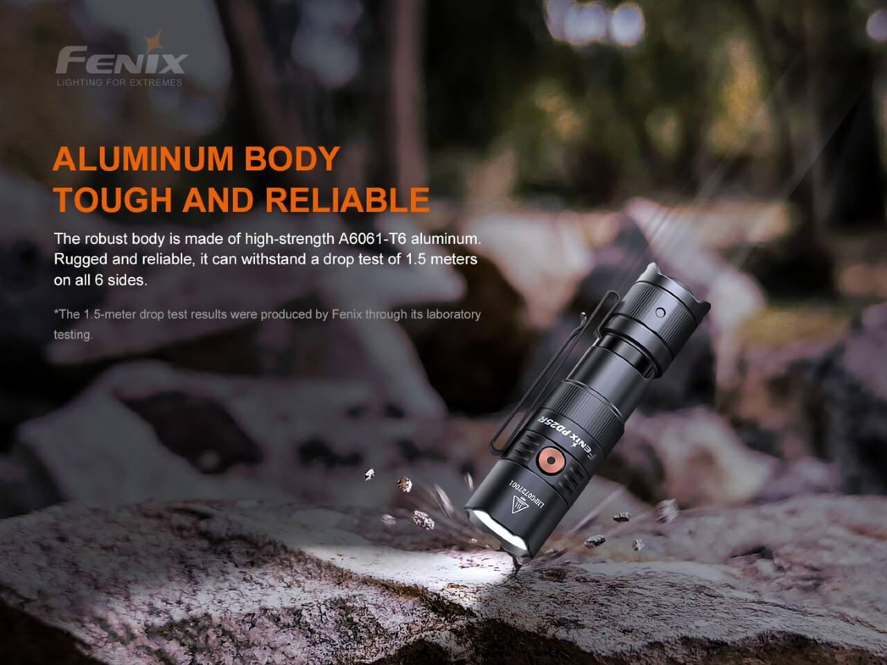 Fenix PD25R Rechargeable LED Flashlight Fenix Store