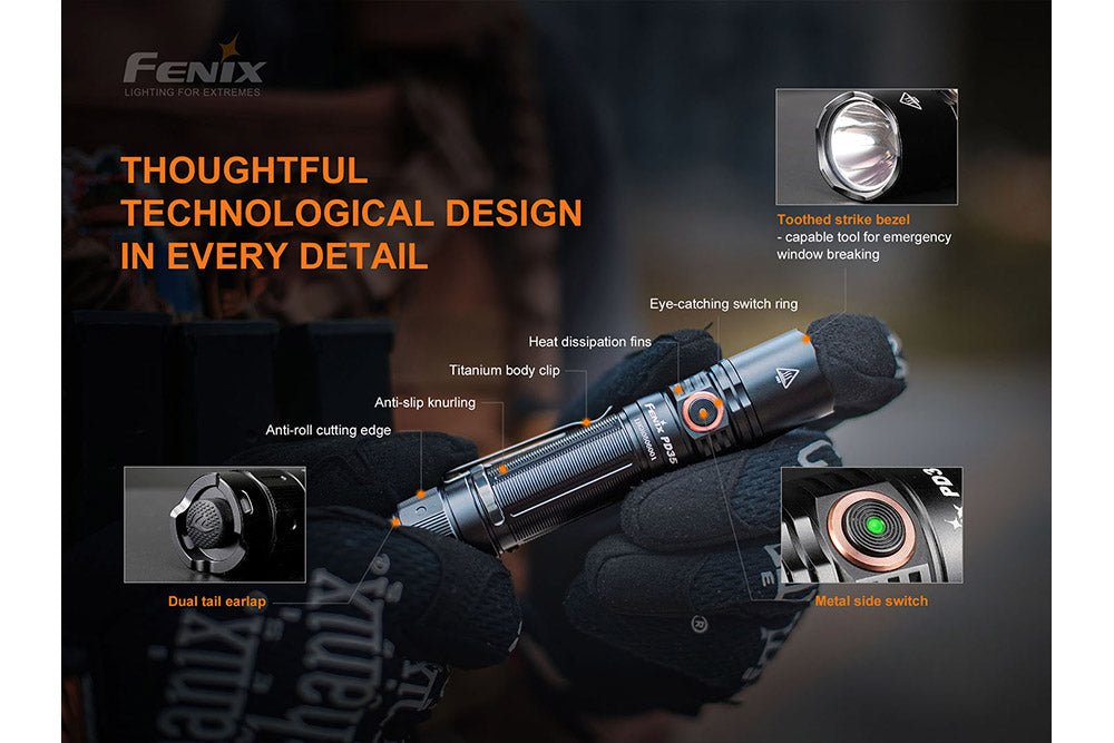 Fenix PD35 V3.0 Everyday Carry Flashlight - 1700 Lumens Fenix Store