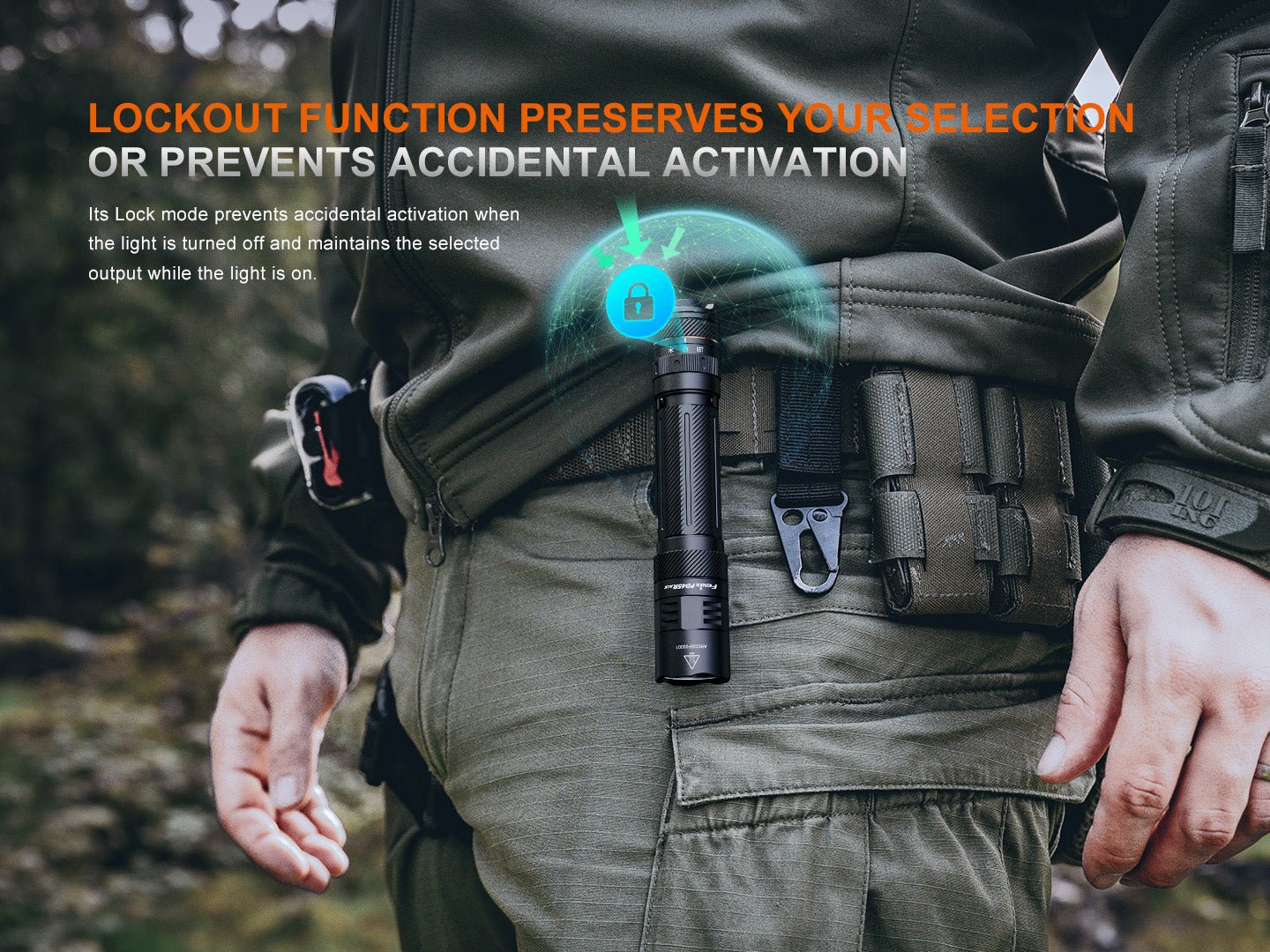 Fenix PD45R ACE Multi-Mode Tactical Flashlight Fenix Store