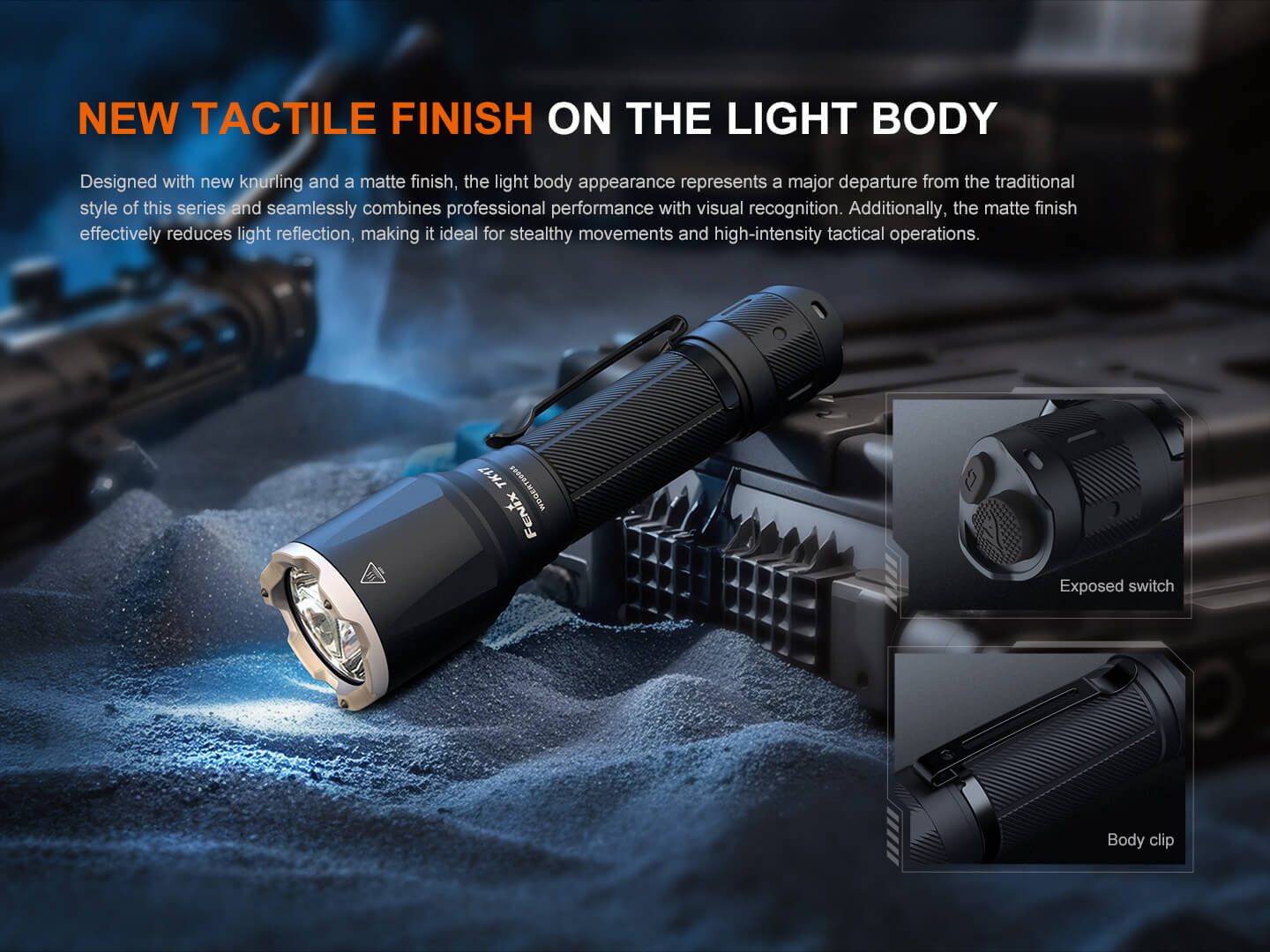 Fenix TK17 Dual Switch Tactical Flashlight Fenix Store