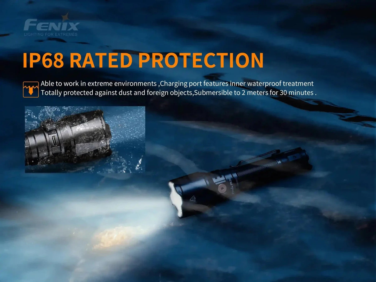 Fenix TK26R Tactical LED Flashlight - 1500 Lumens Fenix Store