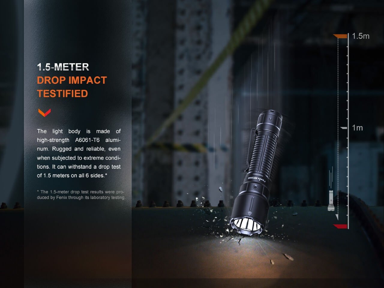Fenix WF26R Cradle Charging LED Work Flashlight Fenix Store