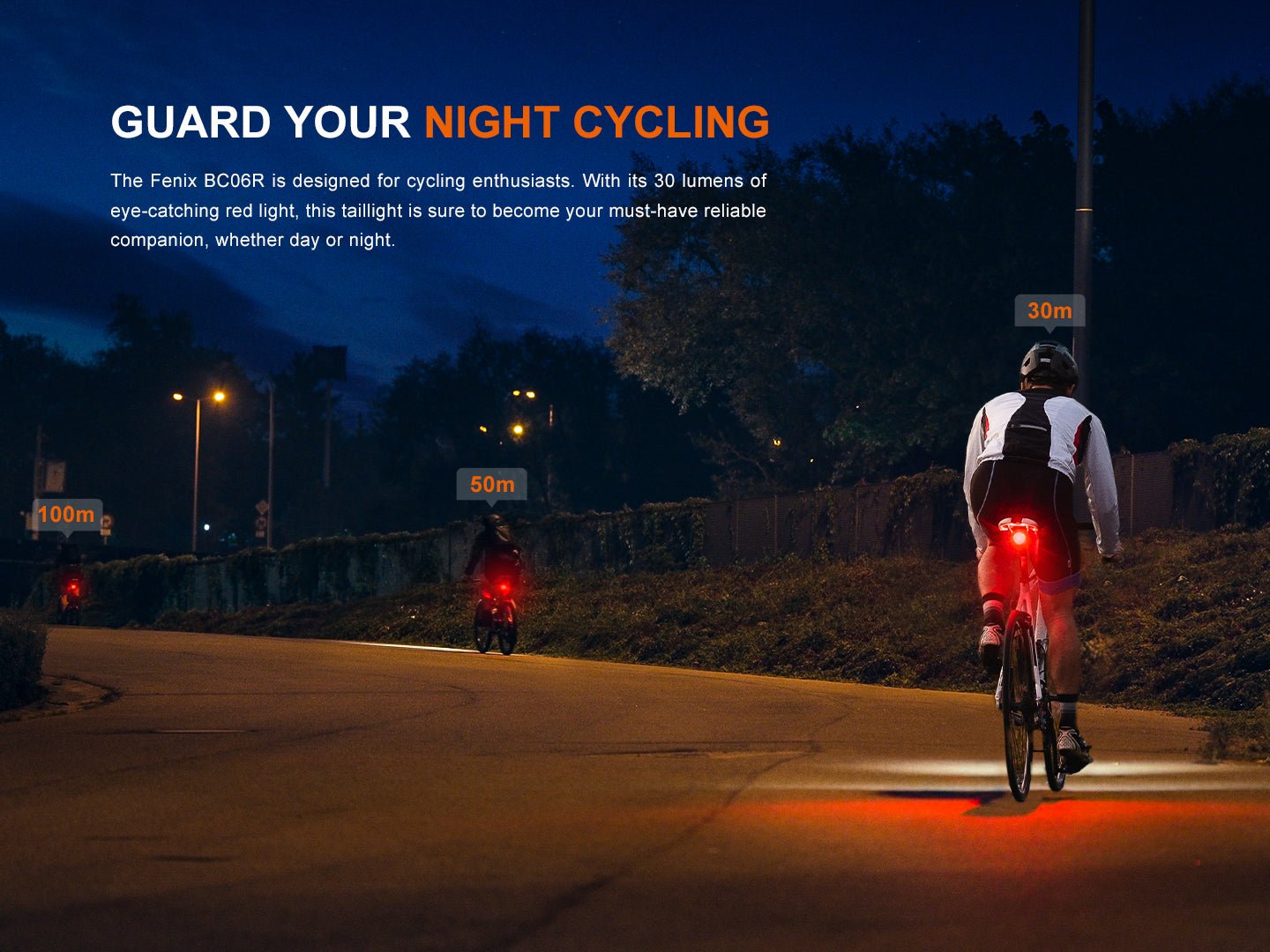 Fenix BC06R Smart-Brake Bicycle Taillight Fenix Store