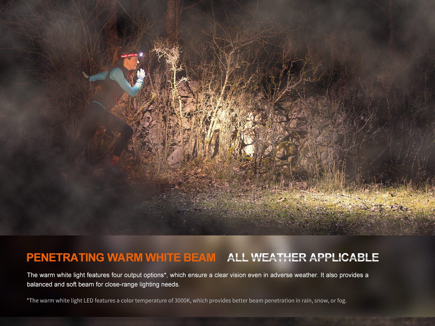 Fenix HM65R-T V2 Rechargeable Lightweight Trail Running Headlamp Fenix Store