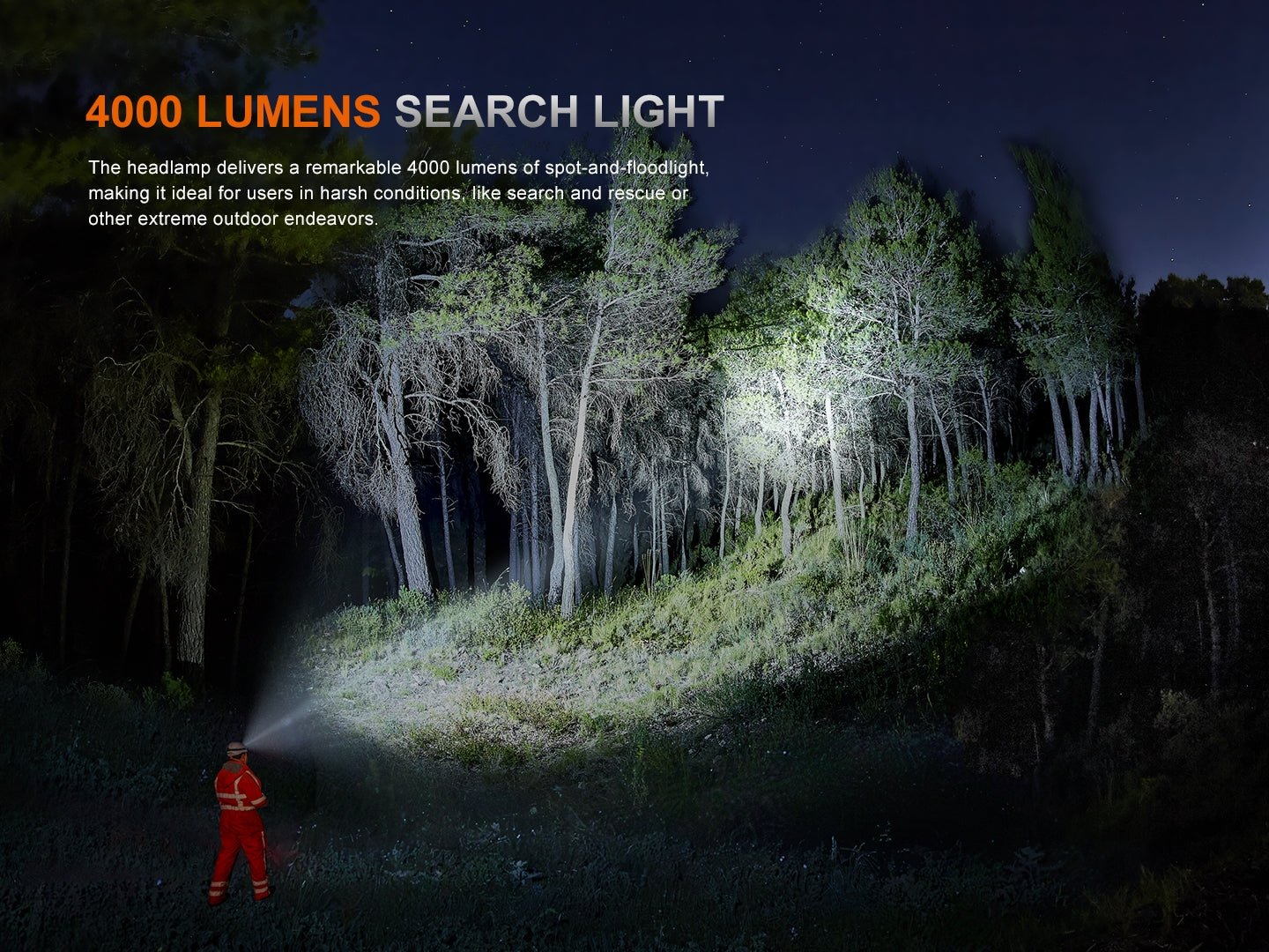 Fenix HP35R Search and Rescue Headlamp Fenix Store