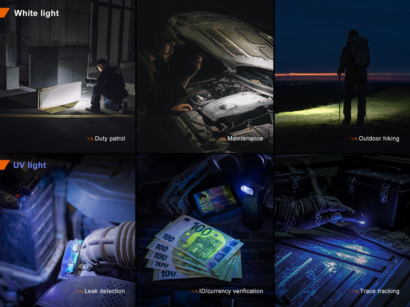 Fenix SW06R Multipurpose Pivoting Clip-On Light Fenix Store
