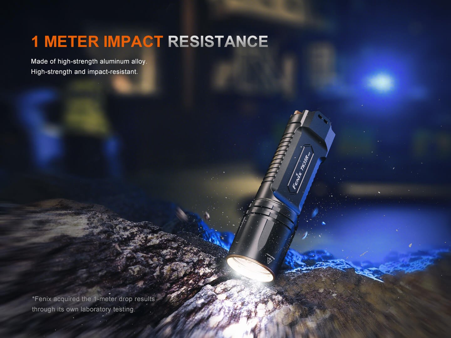 Fenix TK35R Rechargeable High-Performance Tactical Flashlight with UV Output Fenix Store