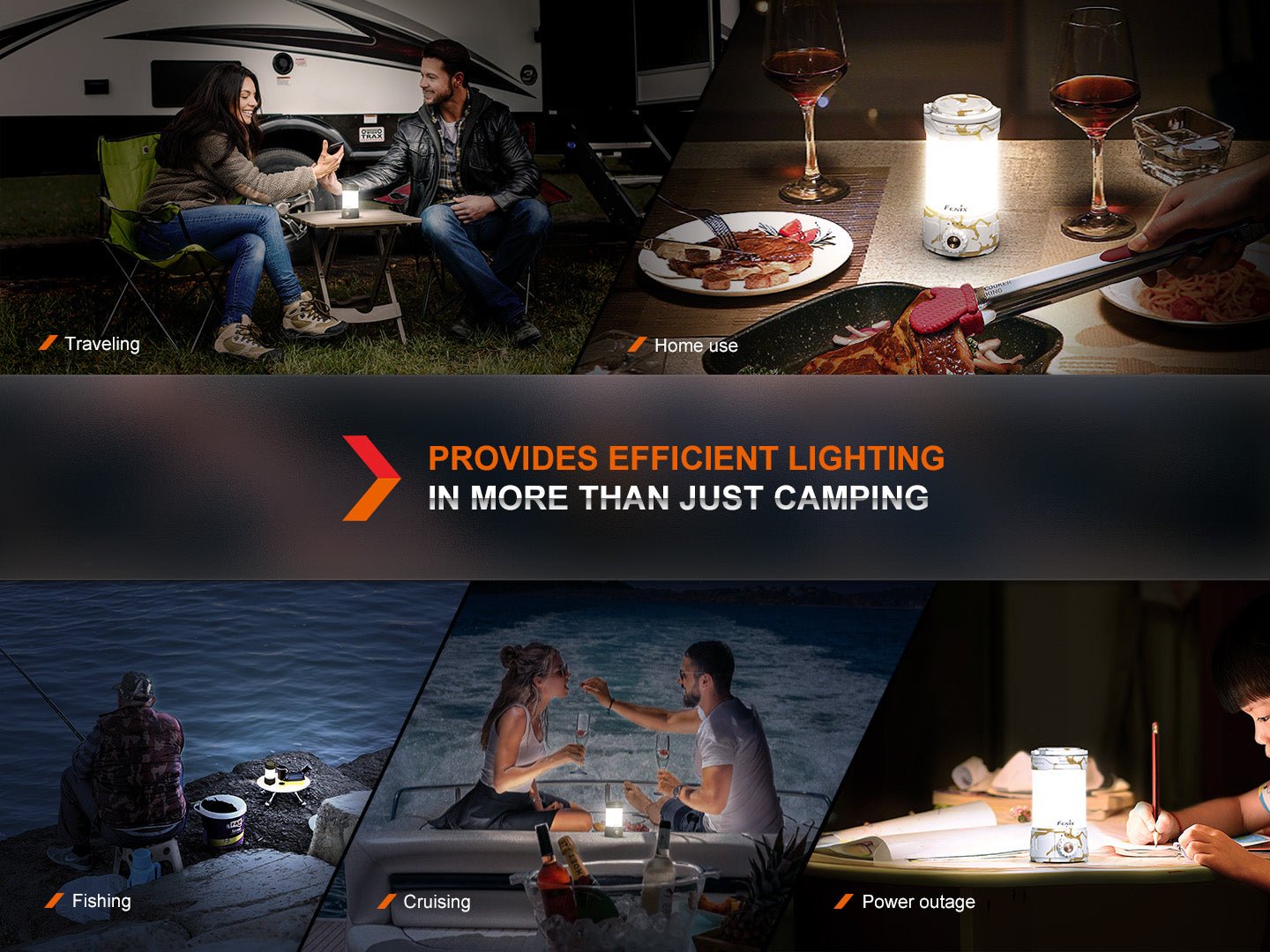 Fenix CL26R PRO High Performance LED Rechargeable Camping Lantern Fenix Store
