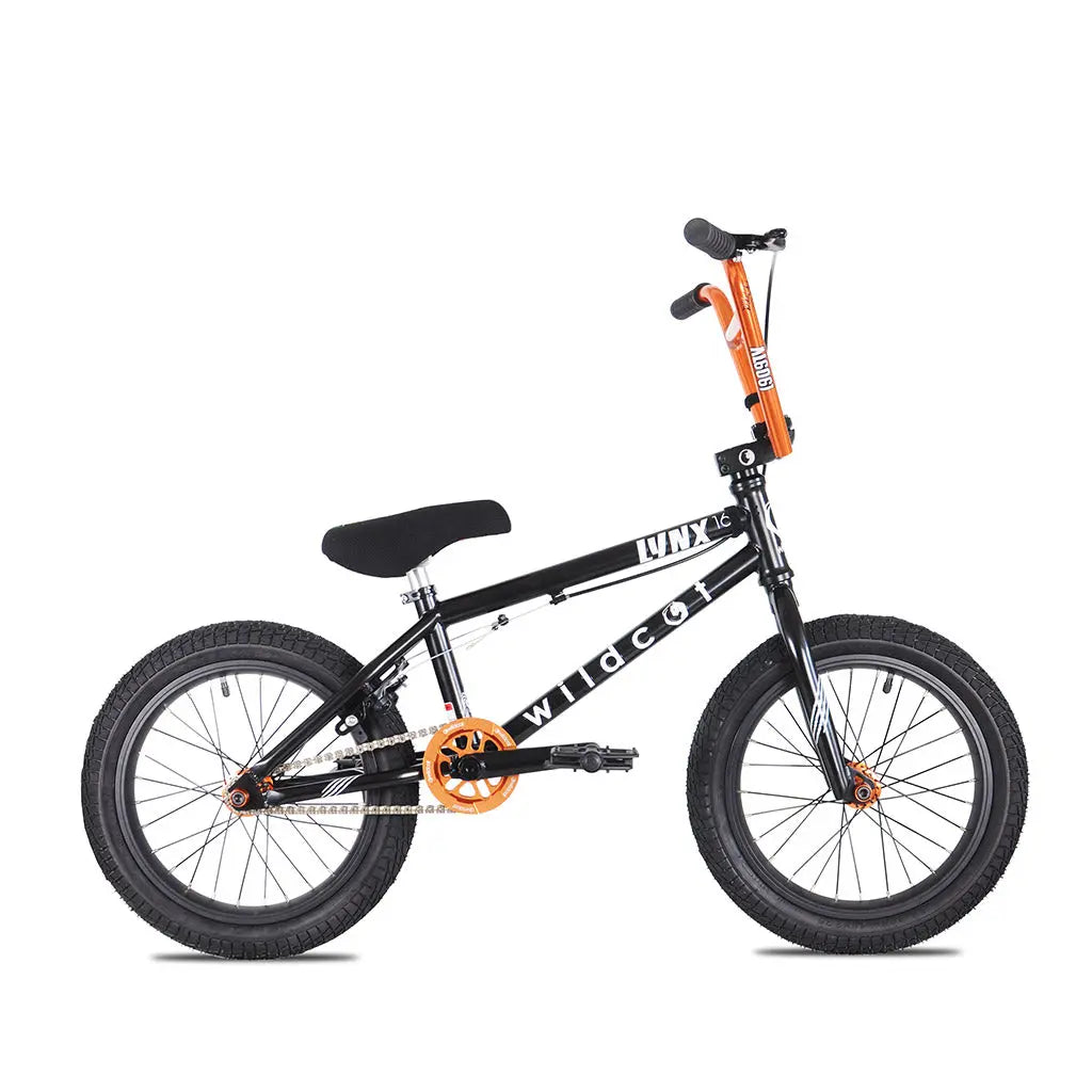 Lynx 16" BMX Black Wildcat Bikes