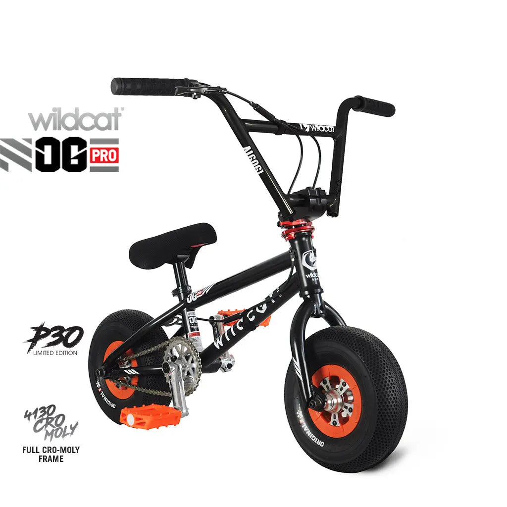 Pro Series P30 Black Wildcat Mini BMX