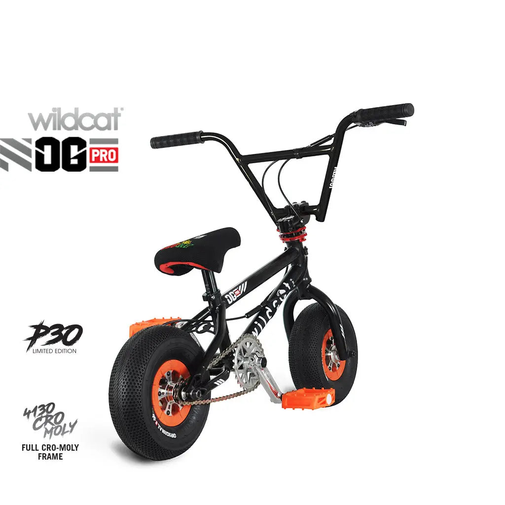 Pro Series P30 Black Wildcat Mini BMX