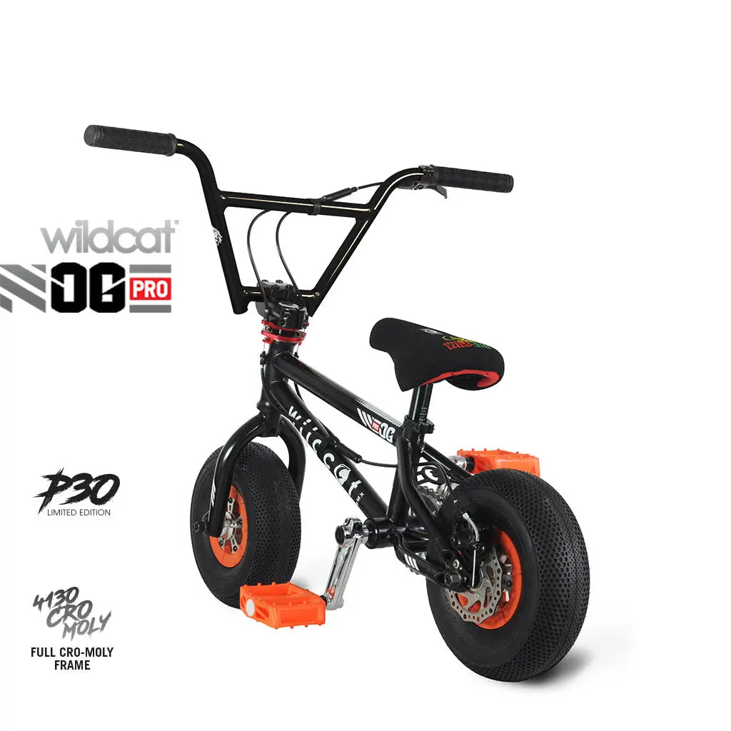 Pro Series P30 Black Wildcat Mini BMX