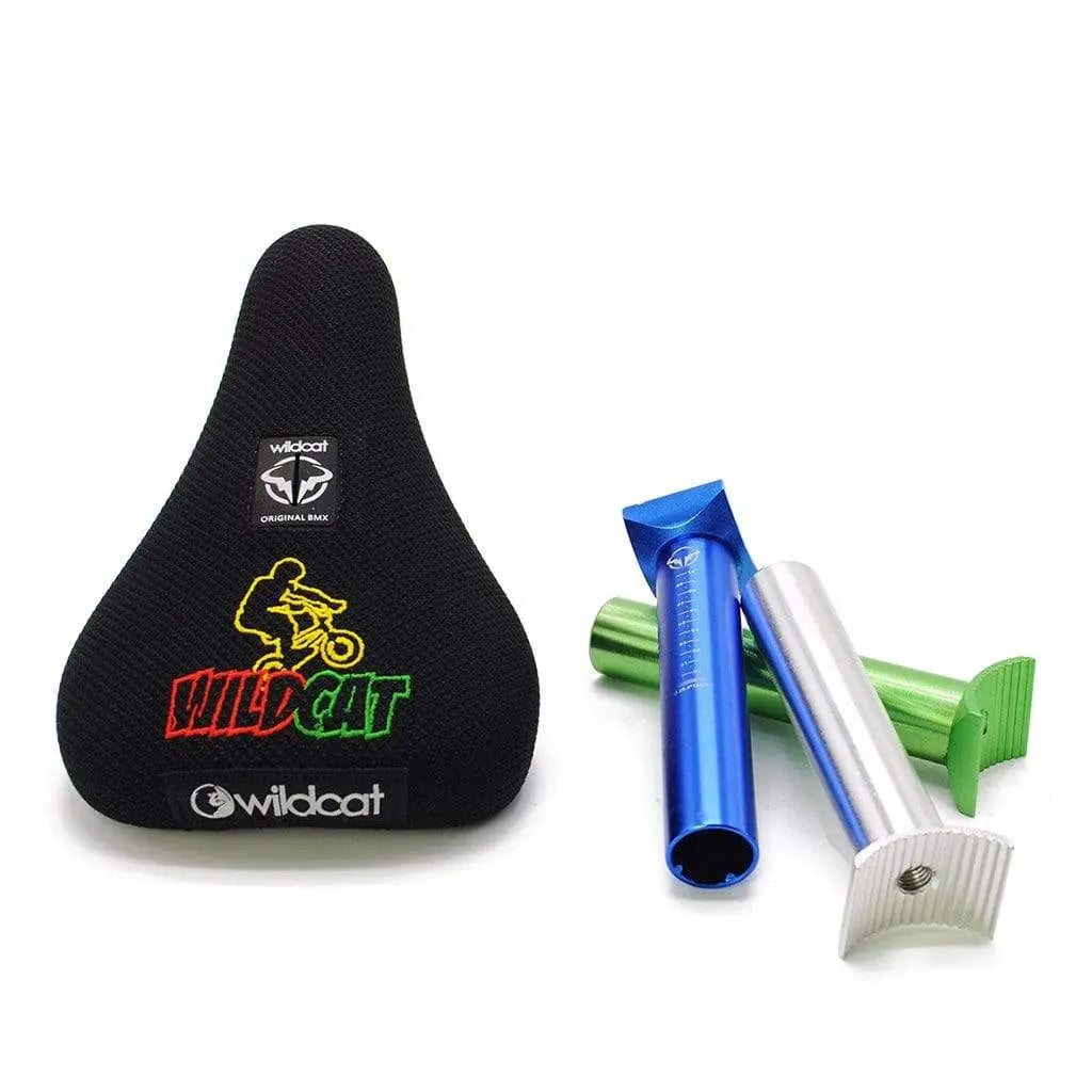 Seat and Post - Pivotal Wildcat Mini BMX