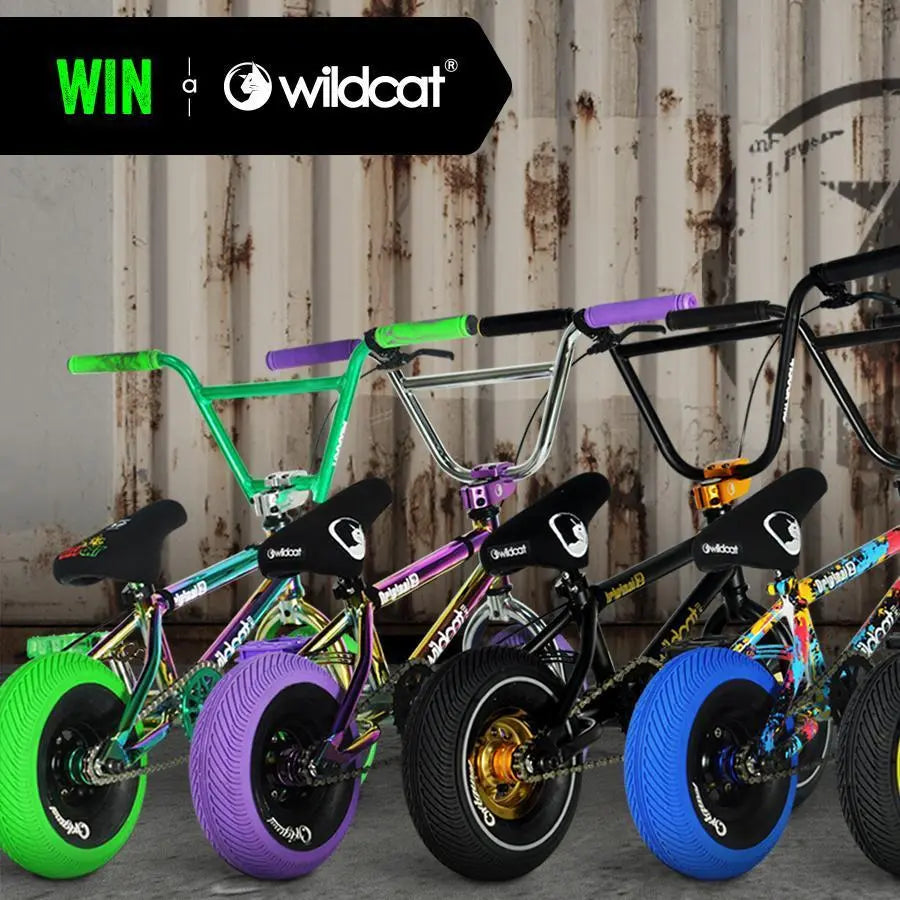 Now shipping - Order and WIN a Wildcat Mini BMX - Wildcat Mini BMX