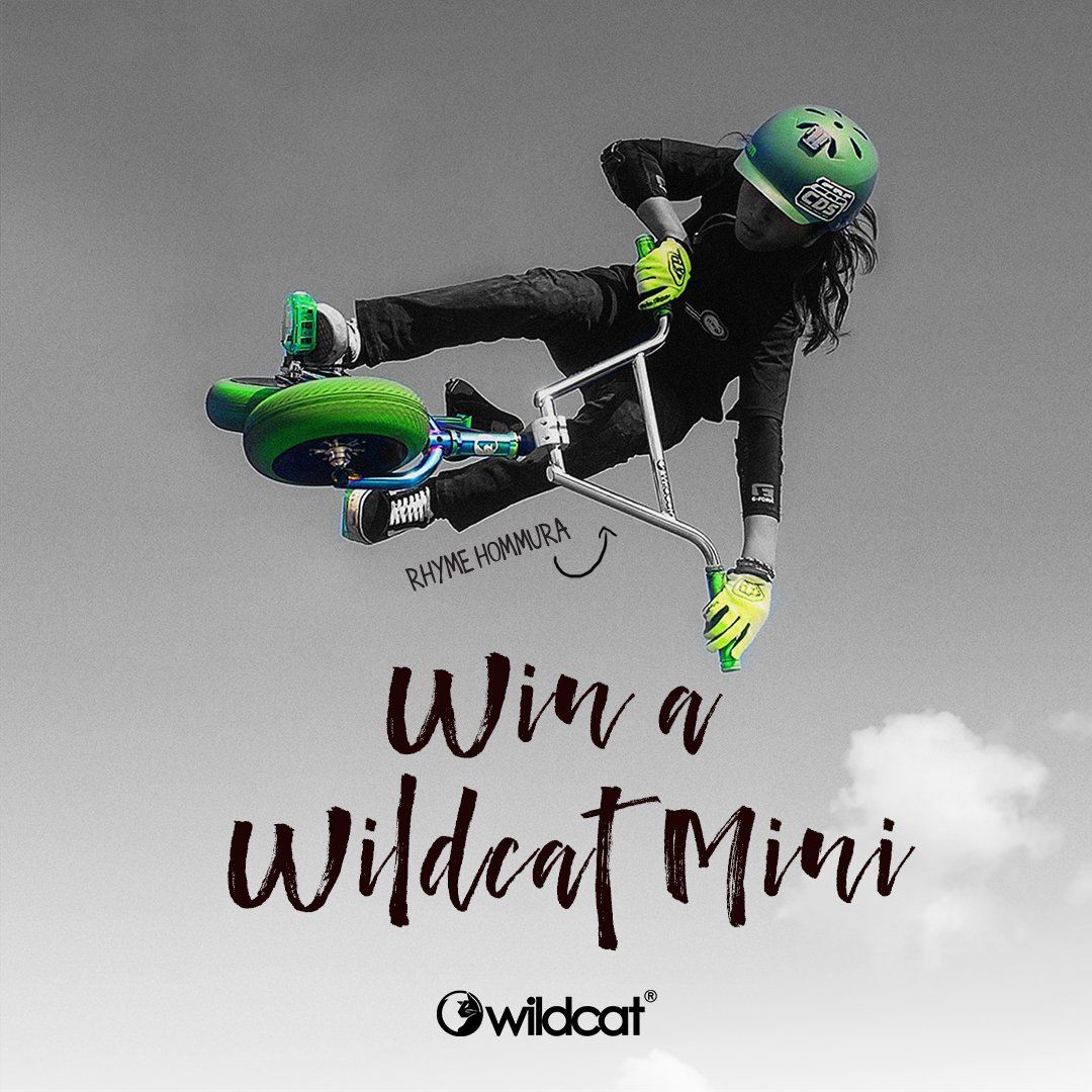 Win a Wildcat Mini BMX Pro Series. Enter before 30 Sept