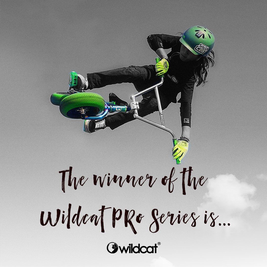 The winner of the Wildcat Mini BMX Pro Series is....