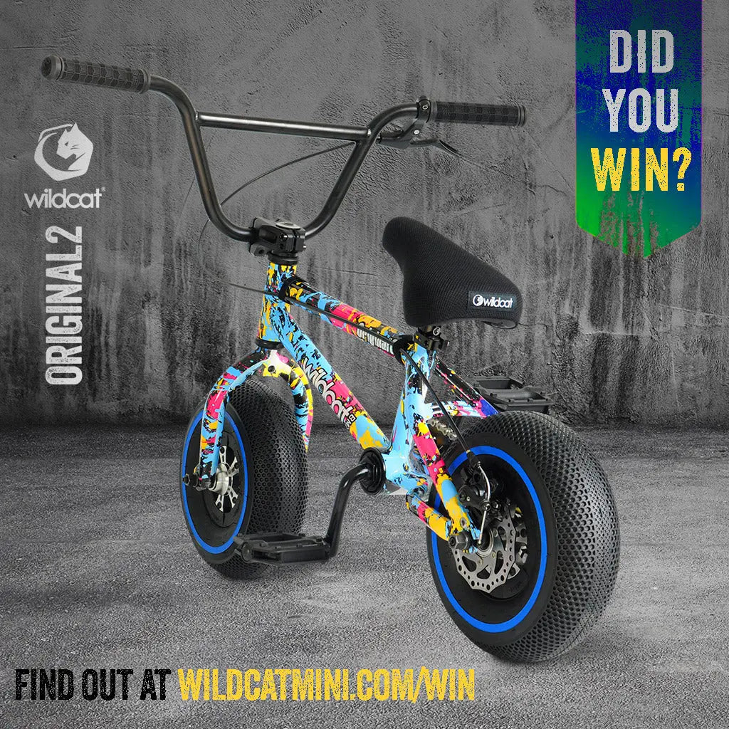 The Winner of our September 2021 giveaway is - Wildcat Mini BMX