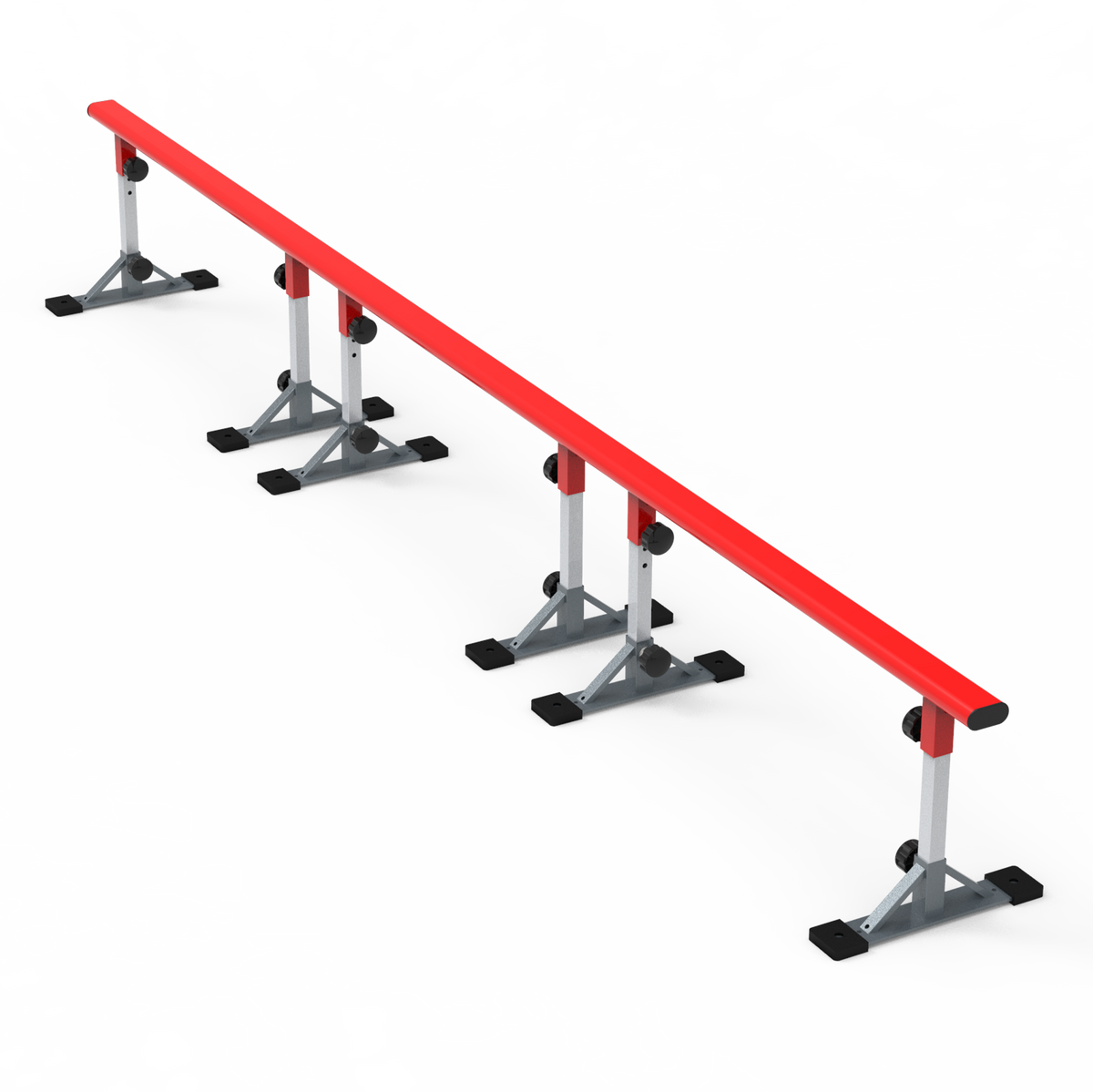 12 Foot Grind Rail- (3) 4FT Grind Rails Freshpark