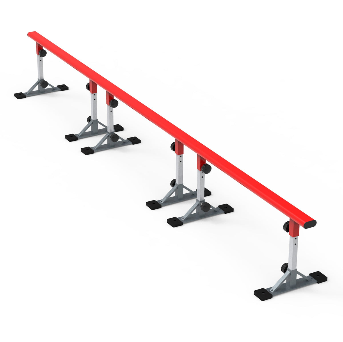 12 Foot Grind Rail- (3) 4FT Grind Rails Freshpark