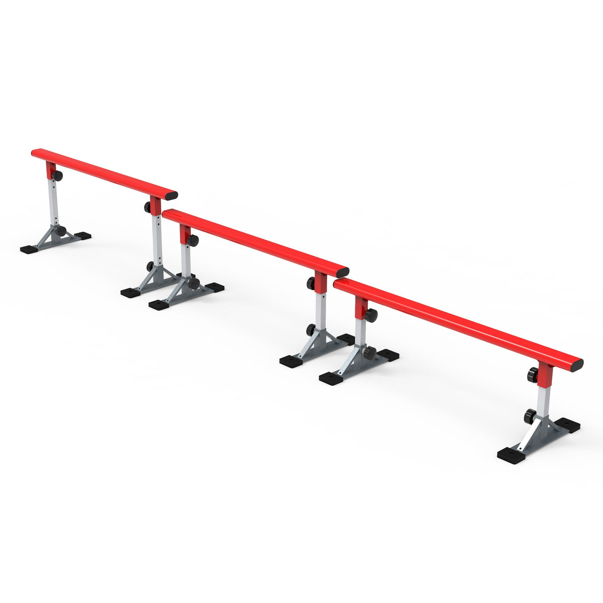 12 Foot Grind Rail- (3) 4FT Grind Rails Freshpark