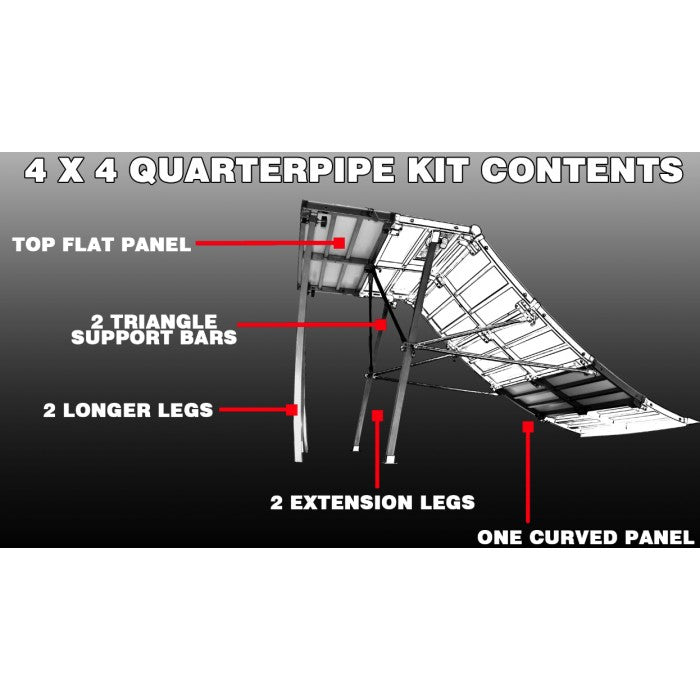 4FT High Quarter Pipe Freshpark