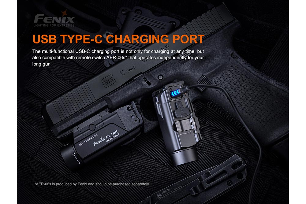 Fenix GL19R Rechargeable Tactical Light - Discontinued Fenix Store
