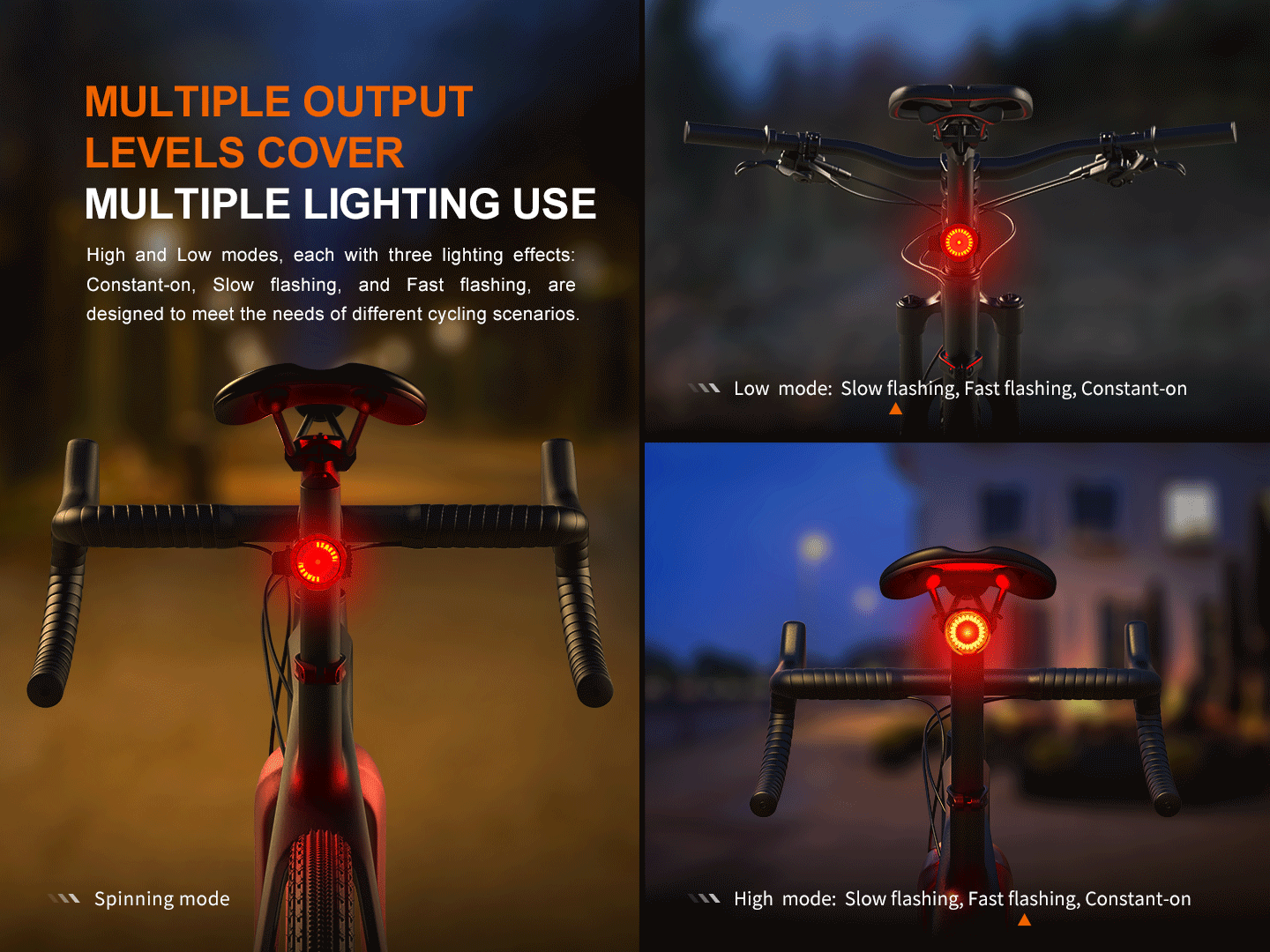 Fenix BC06R Smart-Brake Bicycle Taillight Fenix Store
