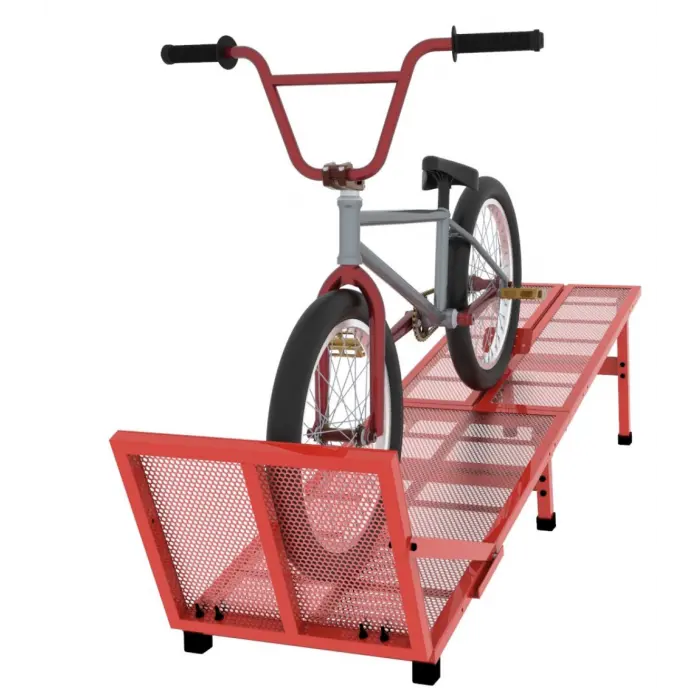 BMX FastStart Portable Starting Gate with Grip Tape Freshpark