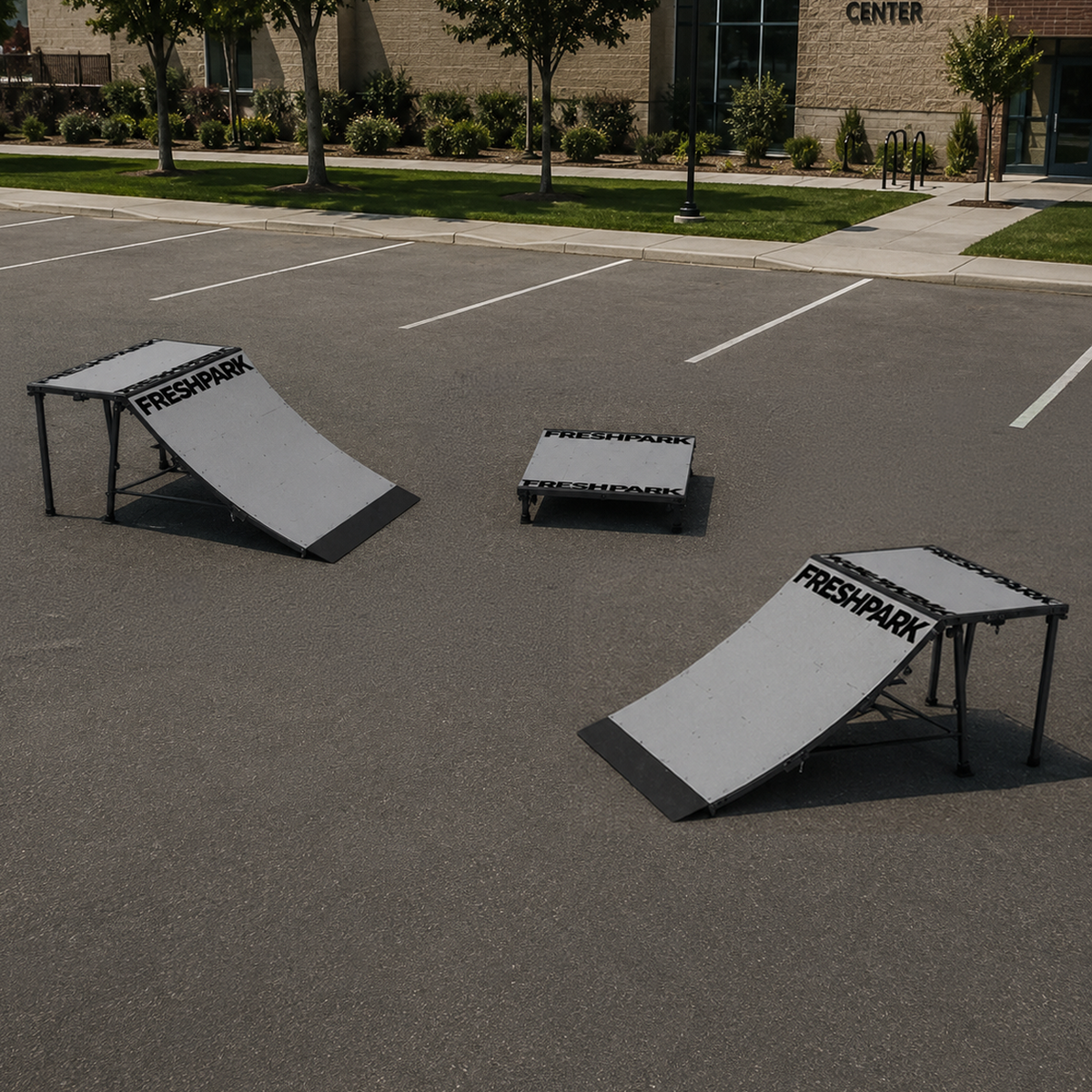 COMBO - Double Quarter & Double Fun Box/Manual Pad Freshpark