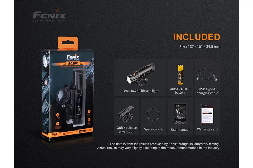 Fenix BC26R LED Bike Light Fenix Store