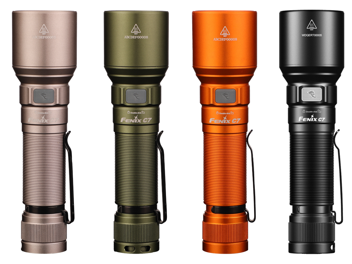 Fenix C7 High-performance Rechargeable LED Flashlight - 3000 Lumens Fenix Store