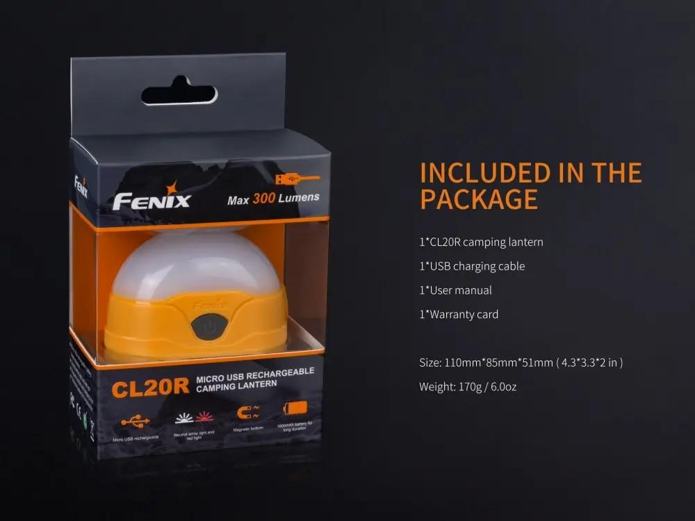 Fenix CL20R LED Rechargeable Camping Lantern Fenix Store