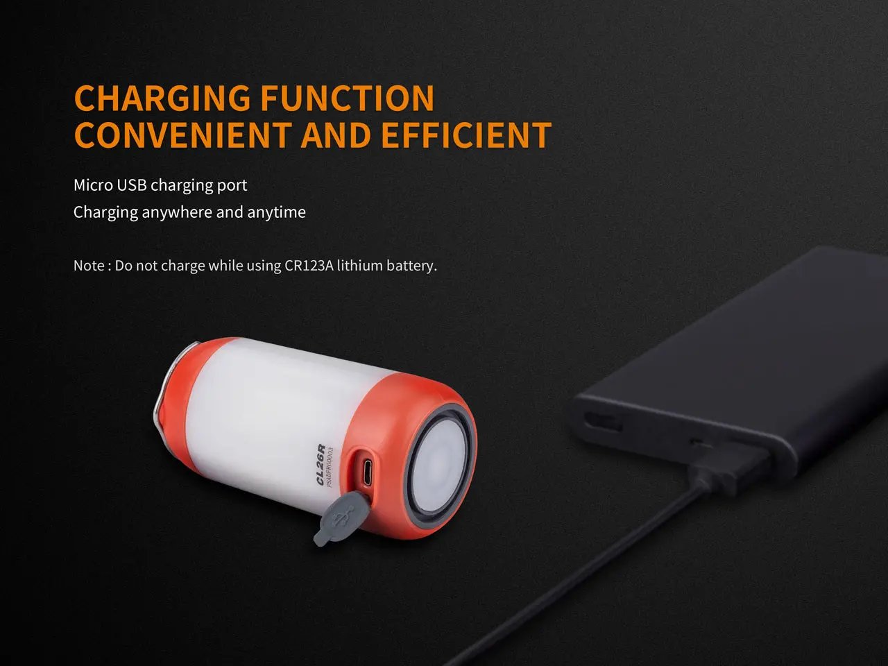 Fenix CL26R High Performance LED Rechargeable Camping Lantern Fenix Store