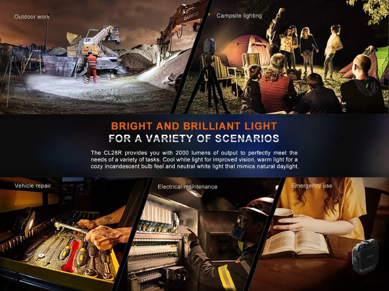 Fenix CL28R Multifunctional Outdoor LED Lantern Fenix Store