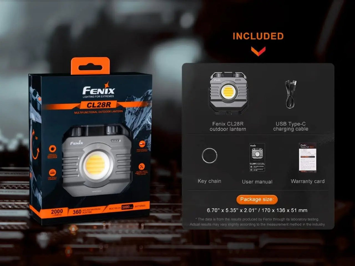 Fenix CL28R Multifunctional Outdoor LED Lantern Fenix Store