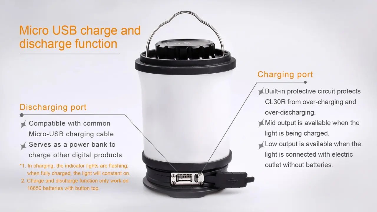 Fenix CL30R LED Camping Lantern Fenix Store