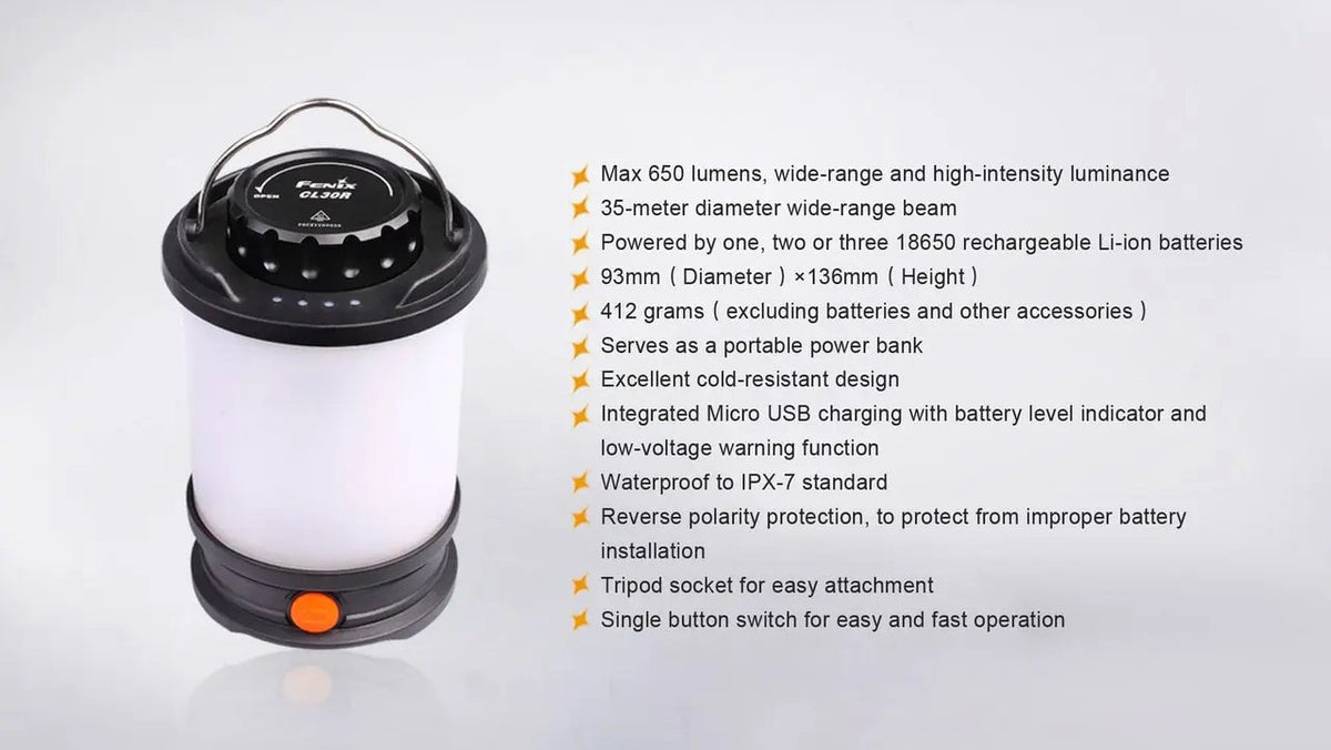 Fenix CL30R LED Camping Lantern Fenix Store