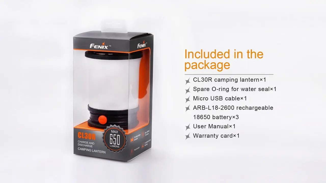 Fenix CL30R LED Camping Lantern Fenix Store