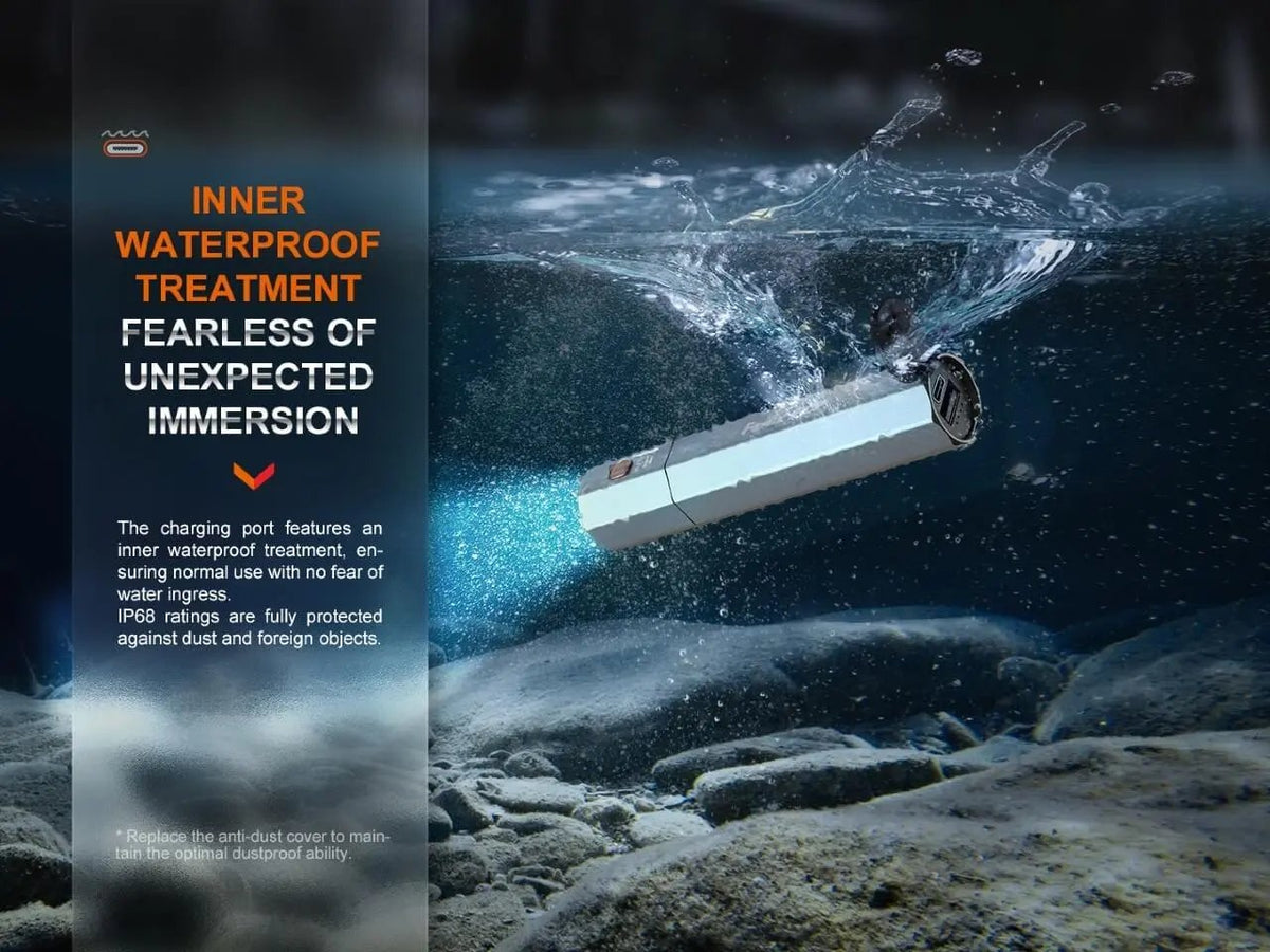 Fenix E-CP 1600-lumen LED Flashlight/Powerbank Fenix Store