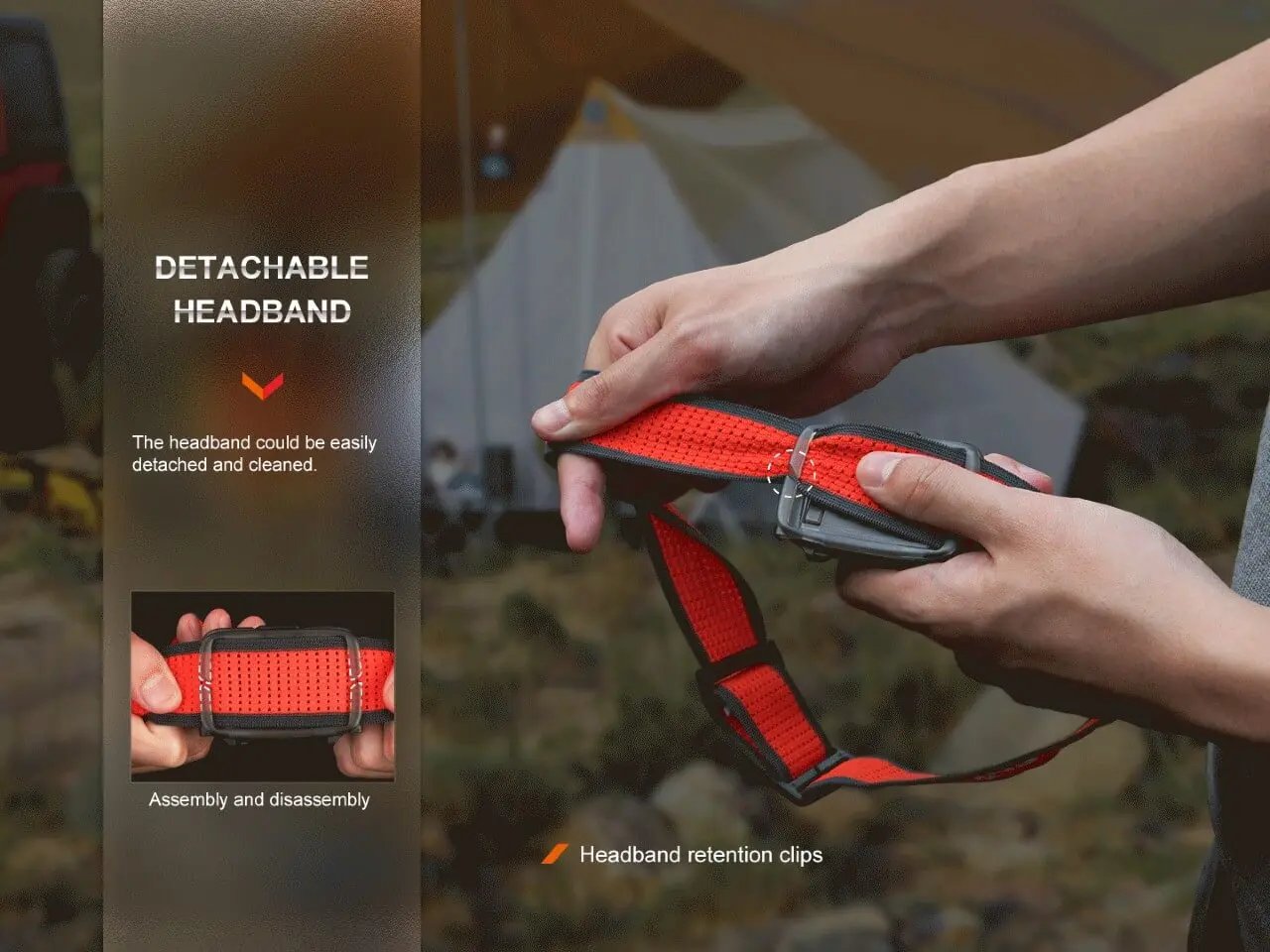 Fenix HL16 Lightweight Outdoor Hiking LED Headlamp Fenix Store